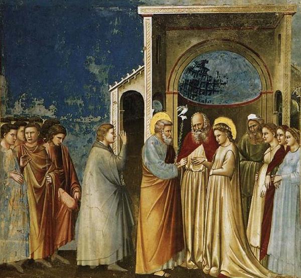 GIOTTO di Bondone Marriage of the Virgin